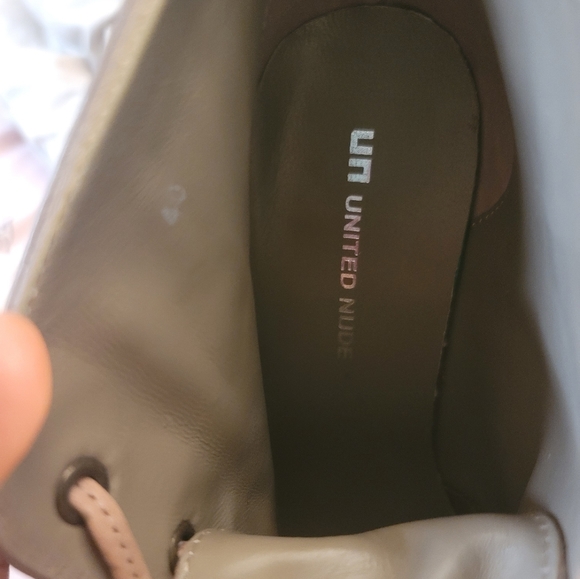 United Nude Boots/ Shoes Abstruct Lasso tan Size EU 40, US 10 - Picture 6 of 6